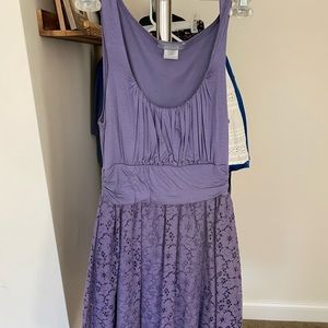 Purple Lace Dress